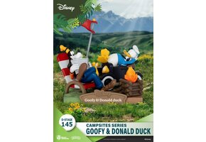 Figurine: Goofy & Donald Duck - Camping Serie