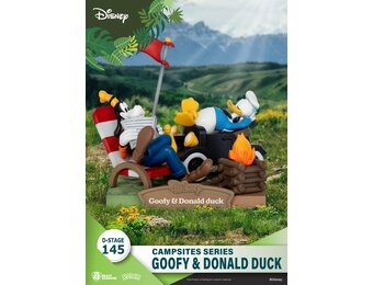 Figurine: Goofy & Donald Duck - Camping Serie