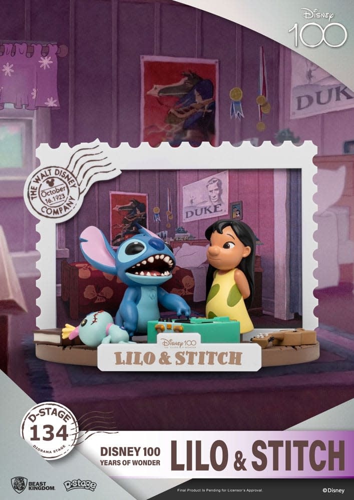 PVC Diorama: Lilo & Stitch 10 cm - Disney 100th Anniversary