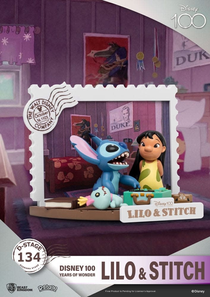 PVC Diorama: Lilo & Stitch 10 cm - Disney 100th Anniversary