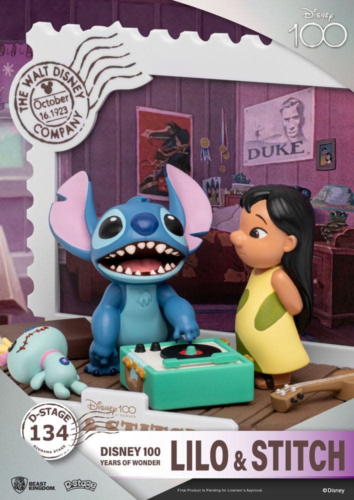 PVC Diorama: Lilo & Stitch 10 cm - Disney 100th Anniversary