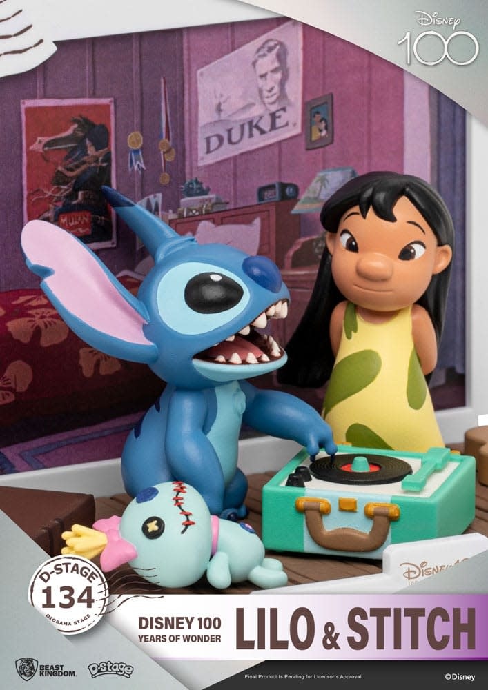 PVC Diorama: Lilo & Stitch 10 cm - Disney 100th Anniversary