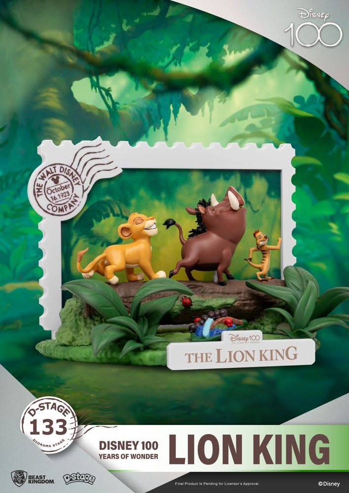 PVC Diorama: Lion King - Disney 100th Anniversary