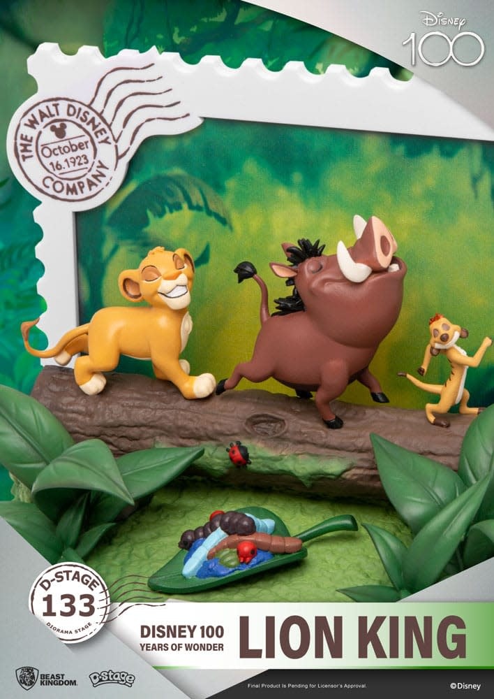 PVC Diorama: Lion King - Disney 100th Anniversary