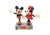 Figurine: Mickey & Minnie Mouse - Rollar Skating