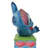 Figurine: Stitch - Hugging a Heart