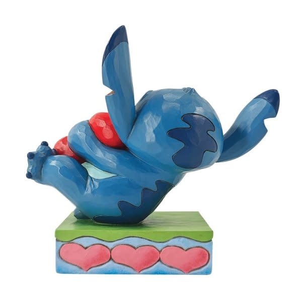 Figurine: Lilo & Stitch -Stitch Hugging a Heart