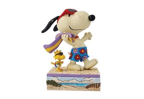 Figurine: Snoopy & Woodstock - on the Beach