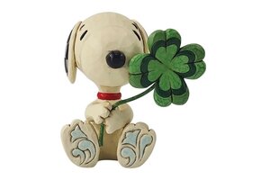 Mini Figurine: Snoopy - with Clover