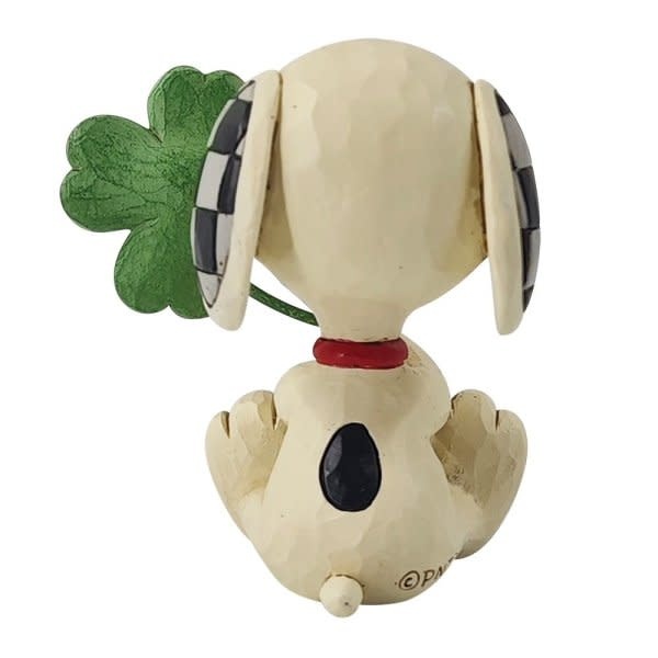Mini Figurine: Snoopy - with Clover