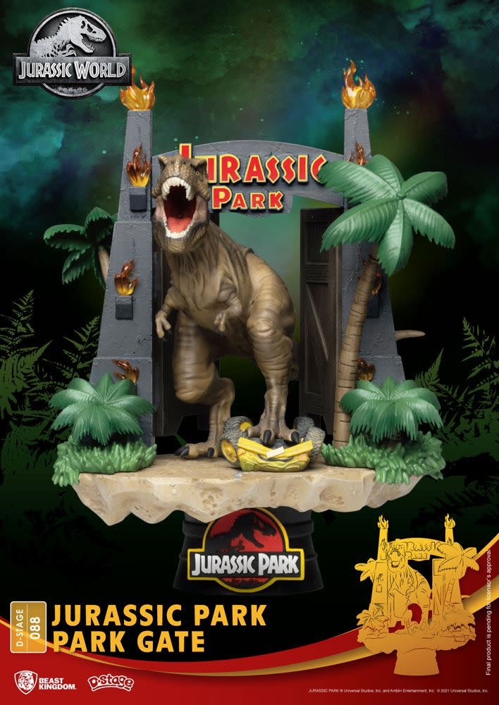 Figurine: Jurassic Park Diorama