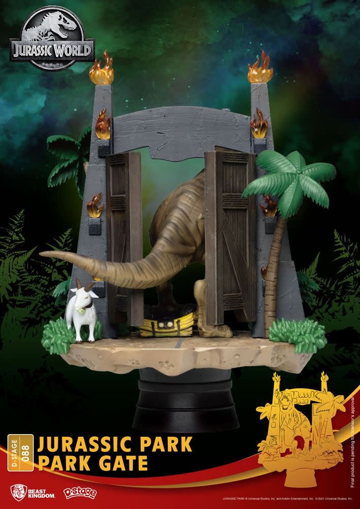 Figurine: Jurassic Park Diorama
