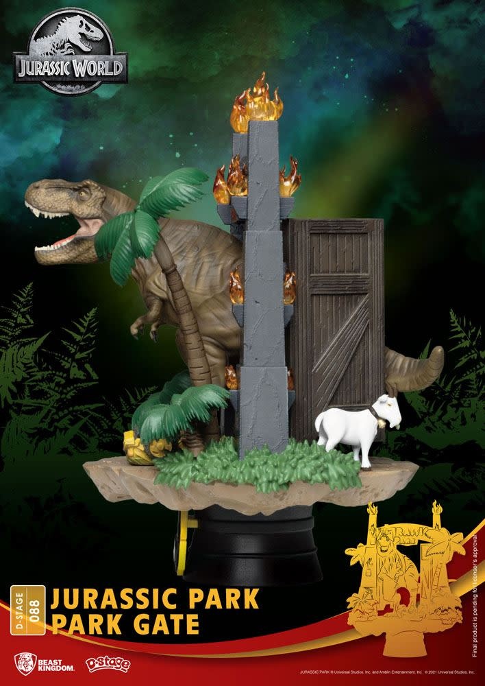 Figurine: Jurassic Park Diorama