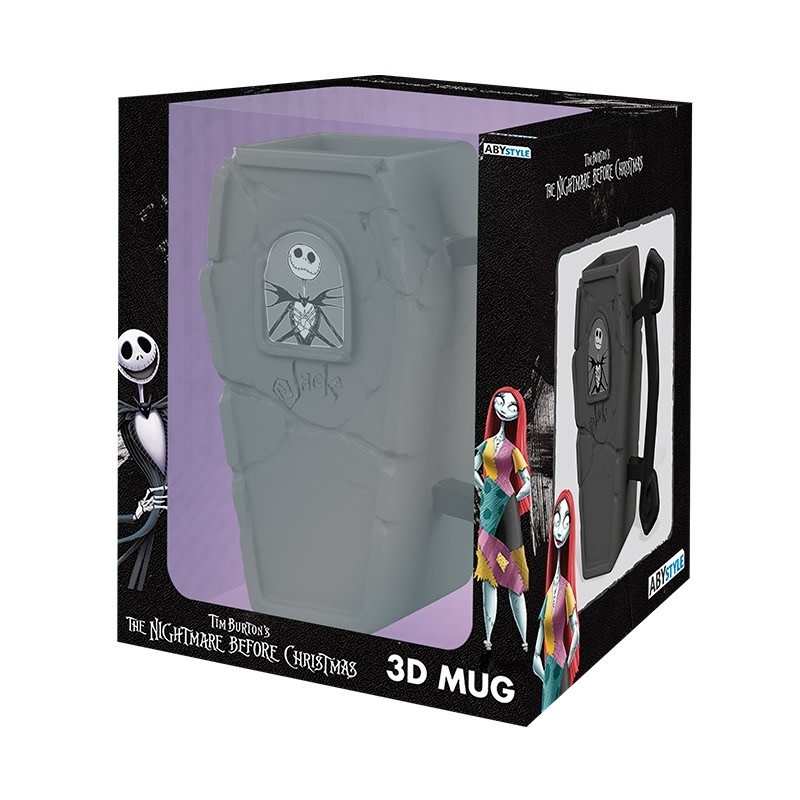 Mok: Jack in Coffin - Nightmare Before Christmas