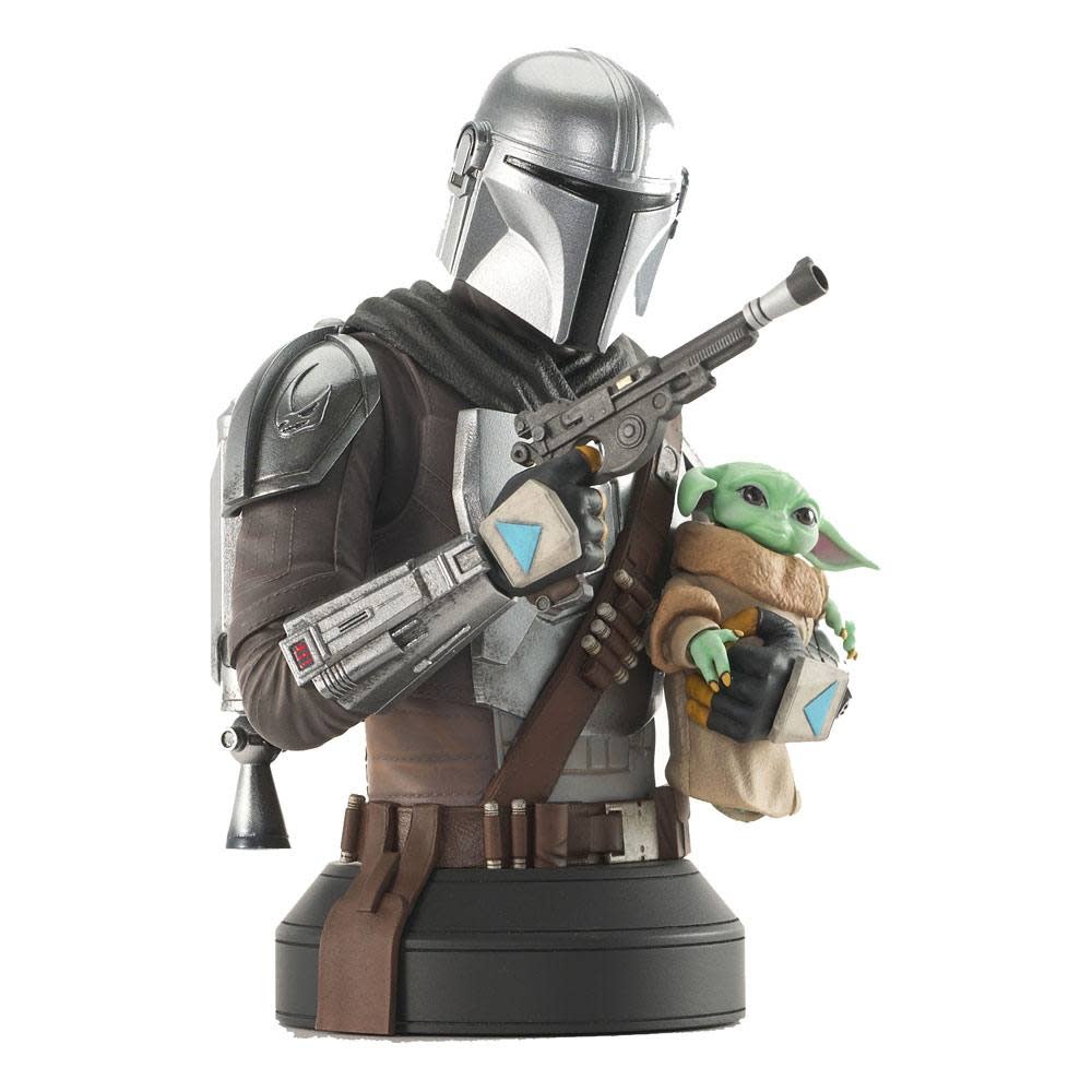 Bust: The Mandalorian with Grogu-The Mandalorian