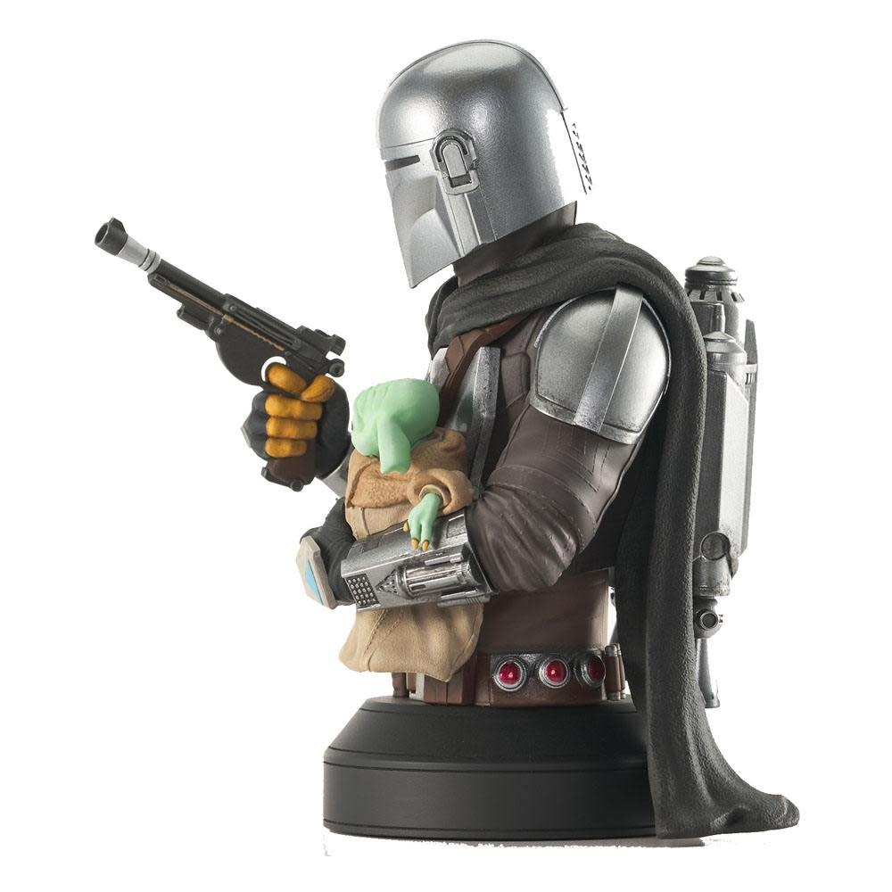 Bust: The Mandalorian with Grogu-The Mandalorian