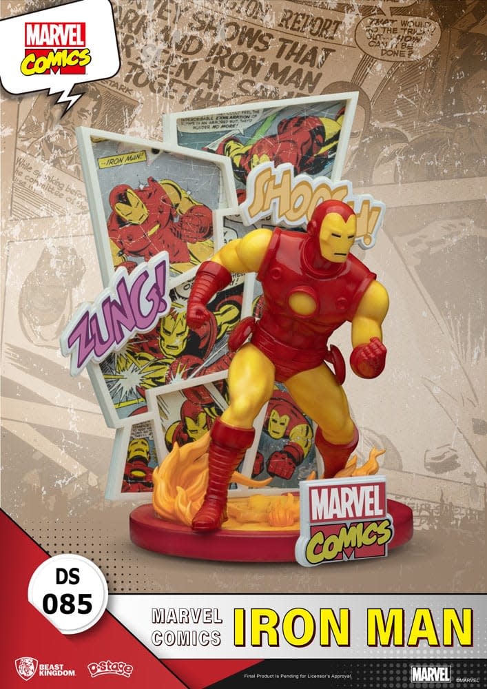 Diorama: Iron man - Marvel