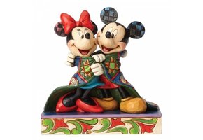 Figurine: Mickey & Minnie Mouse - Warm Wishes