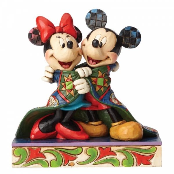 Figurine: Warm Wishes - Mickey & Minnie Mouse