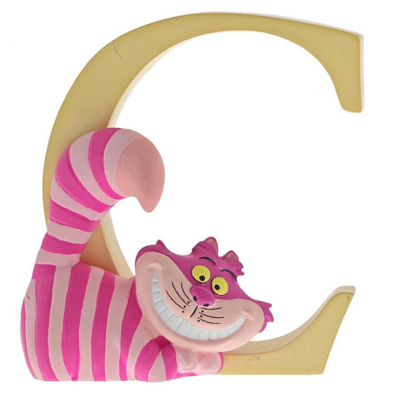 Figurine: "C" - Cheshire Cat