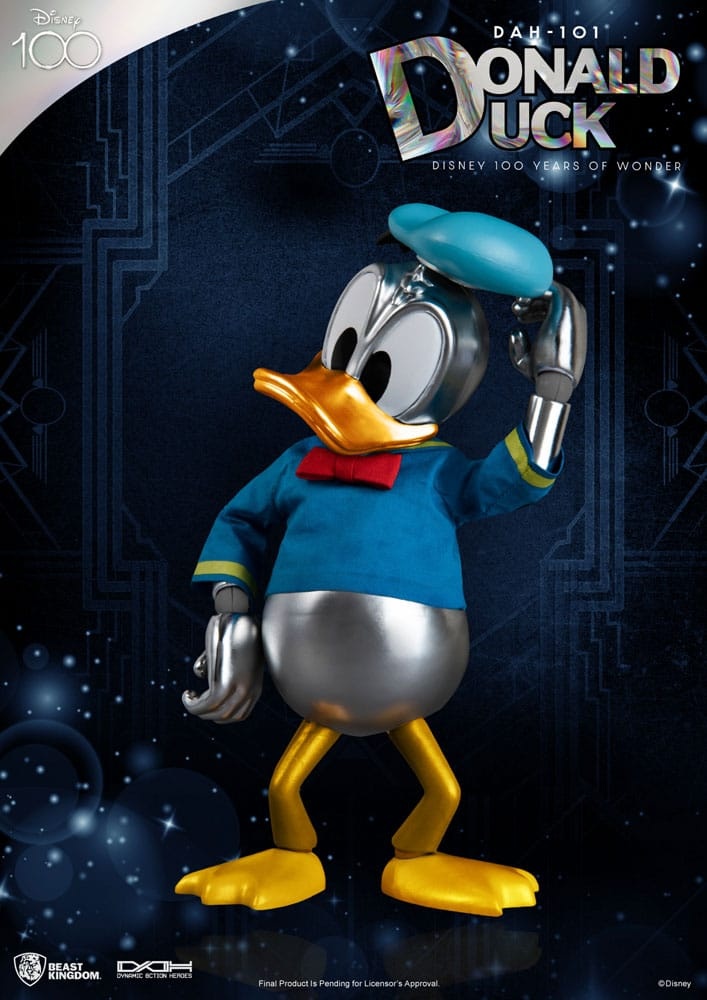 Figurine: Dynamic Donald Duck - 100 Years of Wonder