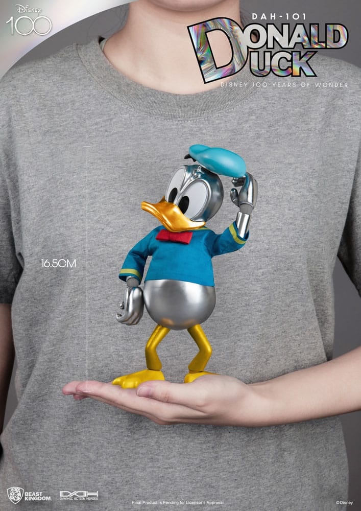 Figurine: Dynamic Donald Duck - 100 Years of Wonder