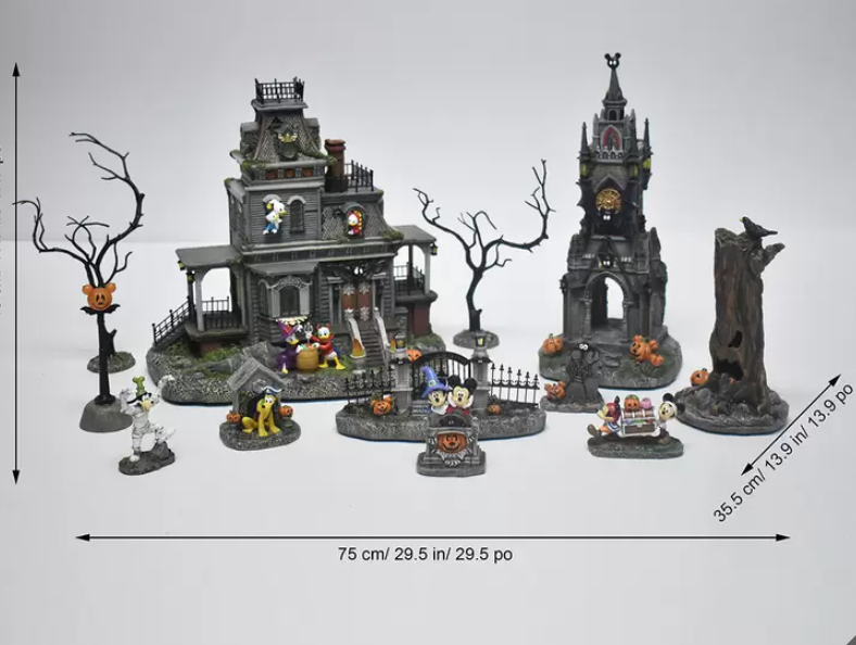 12 delig Halloween set - Mickey Mouse