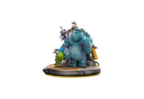 Figurine: Monsters, Inc. - James P. Sullivan, Mike Wazowski - Art Scale Statue (Deluxe Edition)