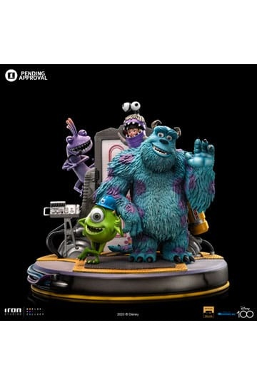 Figurine: Monsters, Inc. Deluxe Art Scale - James P. Sullivan, Mike Wazowski