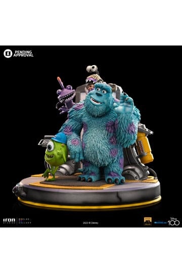 Figurine: Monsters, Inc. Deluxe Art Scale - James P. Sullivan, Mike Wazowski