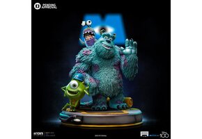 Figurine: Monsters, Inc. - James P. Sullivan, Mike Wazowski - Art Scale Statue