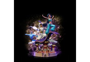 Figurine: Aladdin & Jasmine - Art Scale Statue (Deluxe Edition)