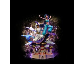 Figurine: Aladdin & Jasmine - Art Scale Statue (Deluxe Edition)