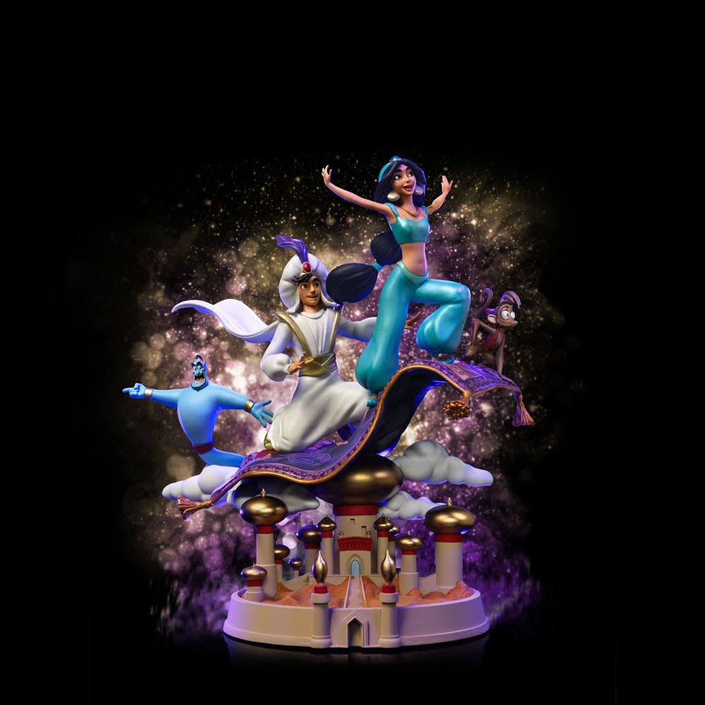 Figurine: Aladdin & Jasmine - Art Scale Statue (Deluxe Edition)