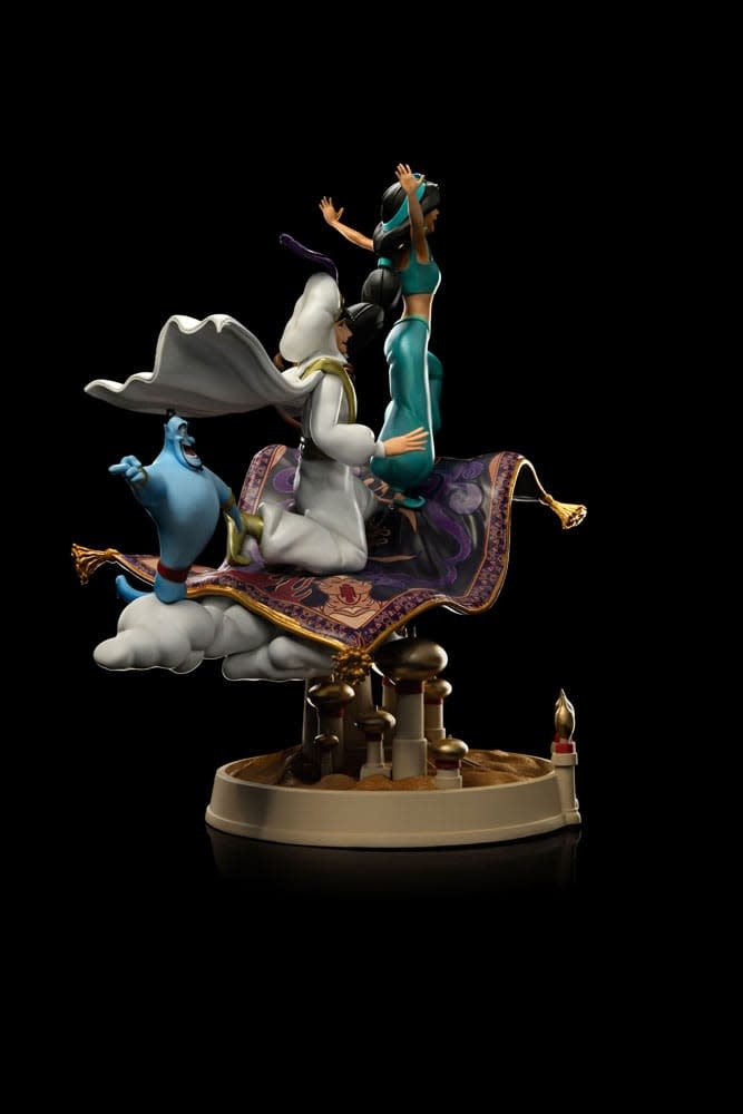 Figurine: Aladdin & Jasmine - Art Scale Statue (Deluxe Edition)
