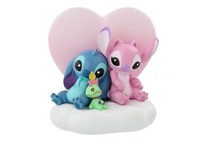 Figurine: Stitch & Angel - Light up