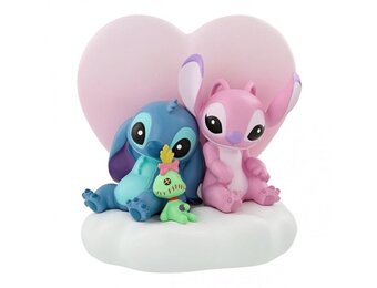 Figurine: Stitch & Angel - Light up