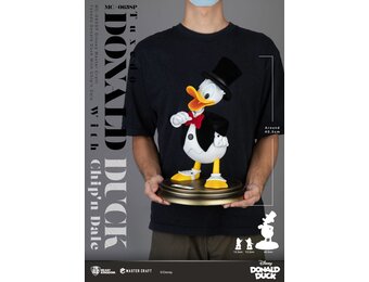 Master Craft Statue: Donald Duck, Chip & Dale - 100th