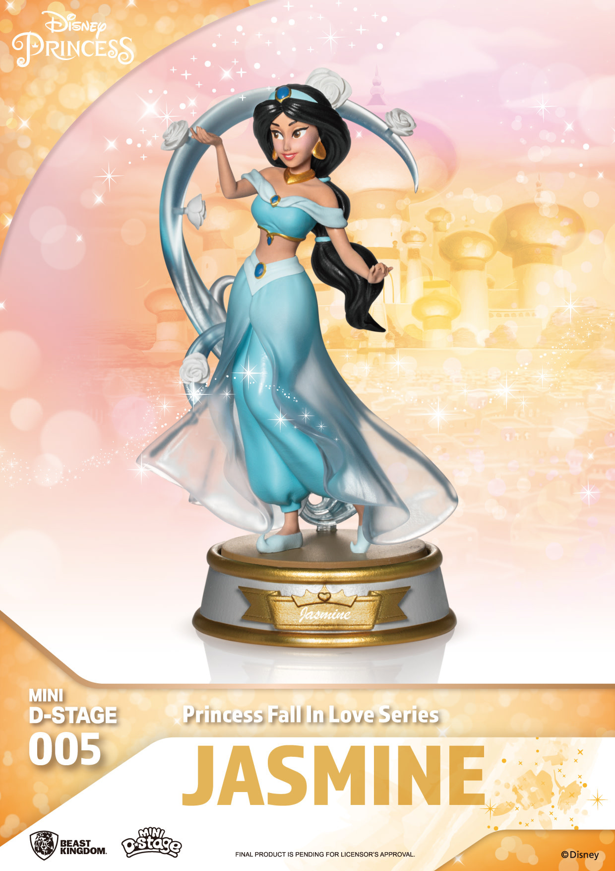 Disney: Mini Diorama Stage Statues Princess Fall In Love Series (6)