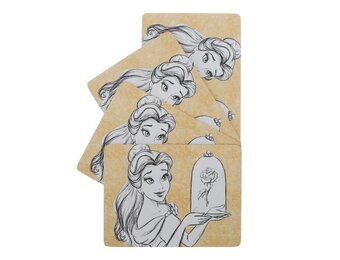 4 Placemats: Belle