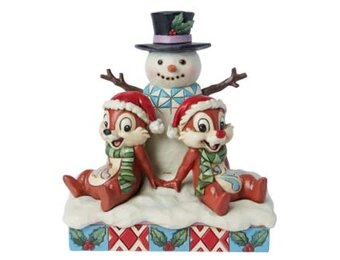 Figurine: Chip & Dale - Snowman