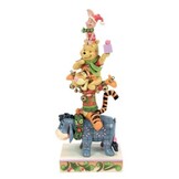 Figurine: Pooh & Friends - Christmas Stacked