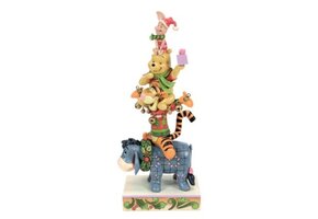 Figurine: Pooh & Friends - Christmas Stacked