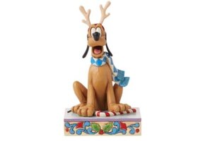 Figurine: Pluto - Christmas