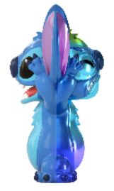 Figurine: Stitch - Double Faced