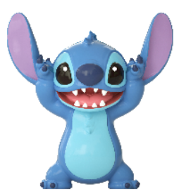 Figurine: Stitch - Double Faced