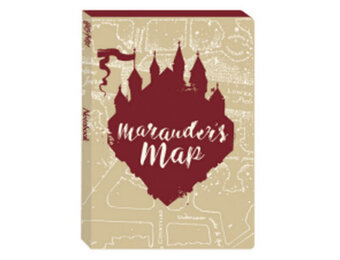 Notitieblok A5: Marauder's Map - Harry Potter
