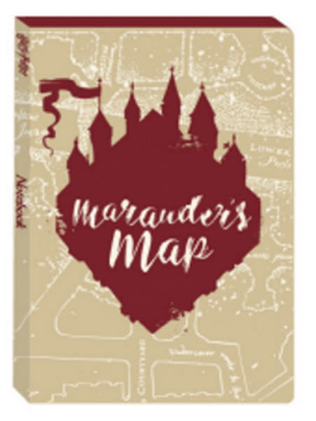 Notitieblok A5: Marauder's Map - Harry Potter