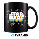 Beker: Star Wars - Pride Logo Rainbow - zwart