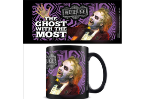 Beker: Beetlejuice - Zwart